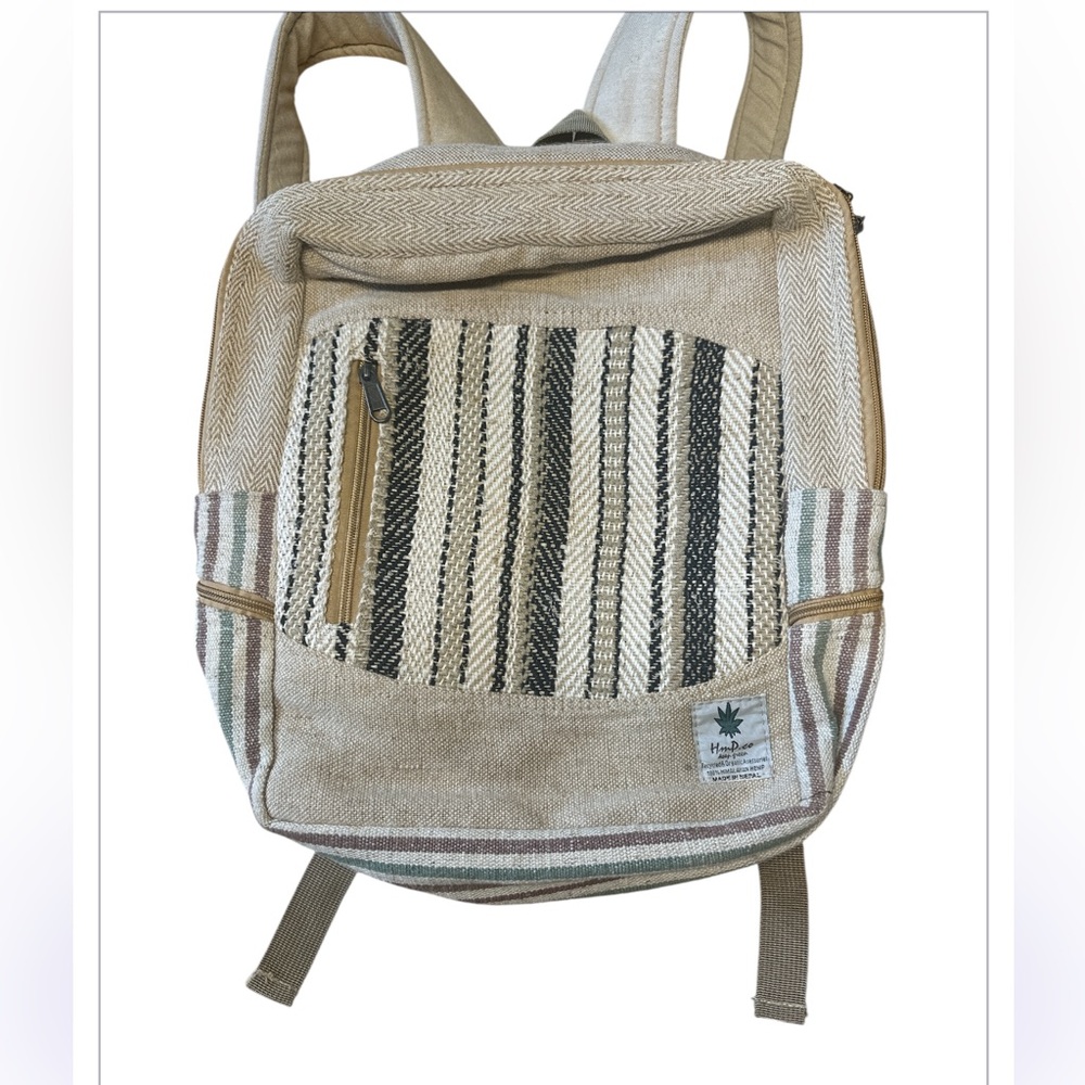 Hemp Co. 100% Himalayan Hemp Backpack